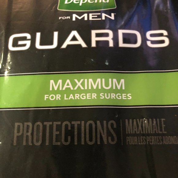 Depends for Mens Guard NEW Package 52 Ct - Picture 4 of 5